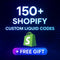 150+ Shopify Custom Liquid Codes